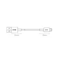 Baseus CALYS-C02 Superior провод для передачи данных и зарядки | USB-A на Lightning | 12W | 2m | белый Фото num
