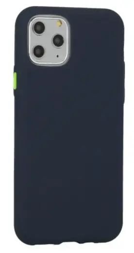 Fusion Solid Silicone phone case for iPhone 11 Pro blue
