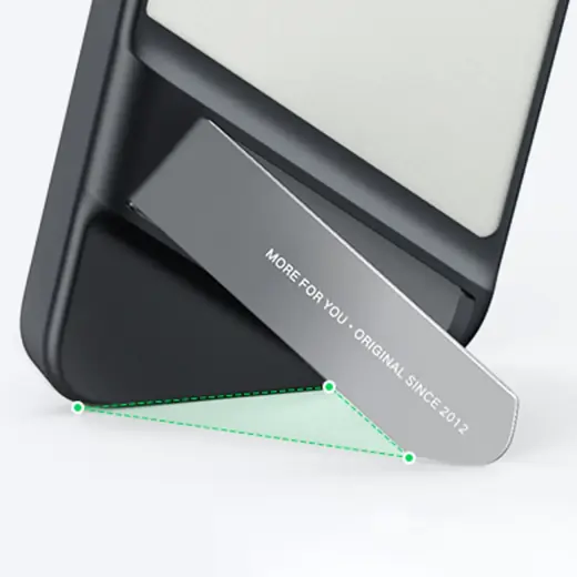 Ugreen LP635 Kickstand Protective Case Hard Cover with Gel Frame and Built-in Stand for iPhone 14 Pro Black (90926) Foto 12