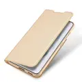 Dux Ducis Skin Pro Holster Cover Flip Cover for Samsung Galaxy S22 + (S22 Plus) gold Photo