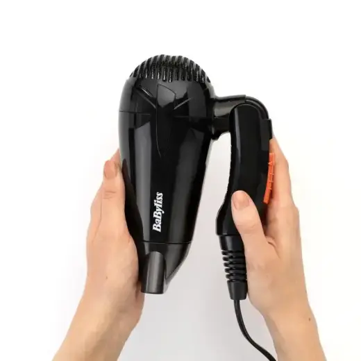 Babyliss Hair Dryer Travel Dry 2000 black Schwarz (5344E) Foto 3