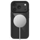 Tech-Protect MagOne CC maciņš ar MagSafe atbalstu telefonam iPhone 18 Pro Max | iPhone 17 Pro Max melns (komplektā aizsargstikls) — Foto 5