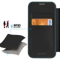 Dux Ducis Skin X Pro Magnetic Flip MagSafe Case iPhone 15 - Black Фото num