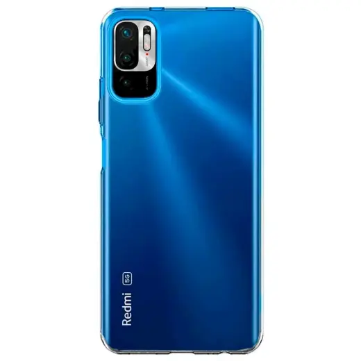 Fusion Ultra Back Case 1 mm Прочный Силиконовый чехол для Xiaomi Redmi Note 10 5G | Poco M3 Pro Прозрачный Фото num