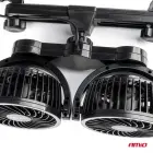 Auto ventilators galvas balstam 2×4" 12V — Foto 3
