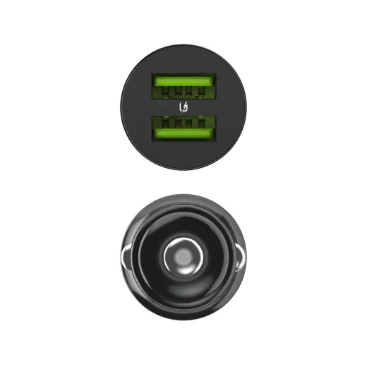 Green Cell Autoladegerät 36W GC PowerRide Nano36 mit 2x USB-A Ultra Charge Schnellladung Foto 3