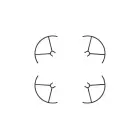 Propeller guards - Ryze Tello set (powered by DJI) Фото num