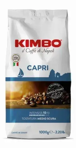 Kafijas pupiņas KIMBO Capri, 1 kg