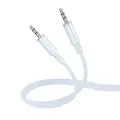 Borofone Cable AUX BL21 Lemon - jack 3,5mm to jack 3,5mm - 1 metre blue Photo