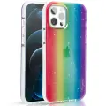 Kingxbar Ombre Case Back Cover for iPhone 12 Pro Max multicolour Photo