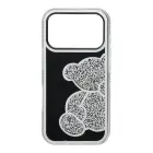 Case for iPhone 17 Pro / 18 Pro Teddy Bear silver — Foto 3
