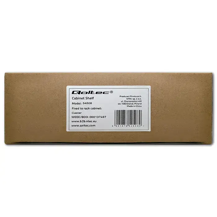 Qoltec Rack castors set  without locking| 4pcs. Foto 11