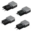 Wall charger Energea TravelGo Adapter 45 2xUSB-C 45W graphite-black Photo