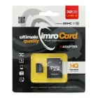 IMRO memory card microSD 32GB 100MB/s class 10 UHS 3 with adapter SD Photo