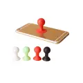 Phone holder with a round head - red Photo