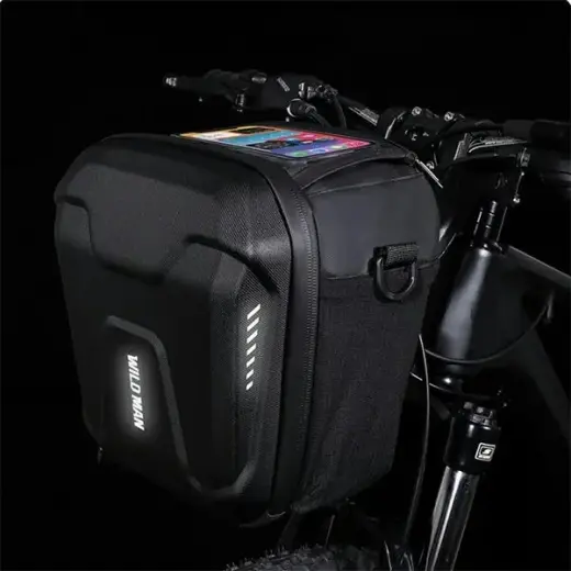 Torba na ramę roweru WILDMAN GS9 uchwyt rowerowy czarna|black Foto 5