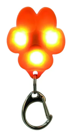 Светоотражающий брелок : Trixie Flasher для собак, USB, 3,5 × 4,3 см Фото num