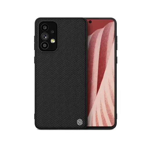 Nillkin Textured Case durable reinforced case with gel frame and nylon back for Samsung Galaxy A73 black Foto 3
