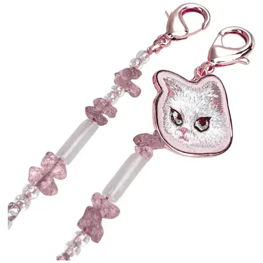 Bag charm handstrap Nimmy     Magnetic fashion pink Фото num