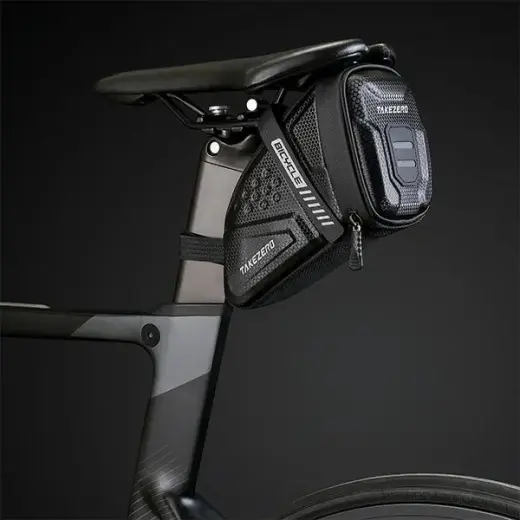 WILDMAN Etui|sakwa pod siodełko TZ07 uchwyt rowerowy czarna|black Foto 5