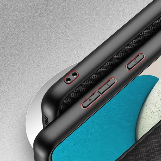 Dux Ducis Fino case cover, nylon material Samsung Galaxy A73 black Photo