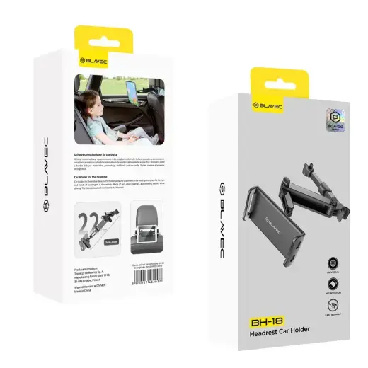 Blavec Car holder BH-18 to headrest (BH18-HRB) black Foto 10