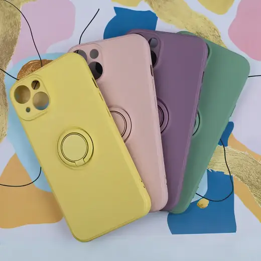 Finger Grip case for Xiaomi Redmi Note 13 Pro Plus 5G (global) yellow Фото num