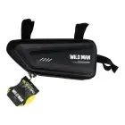 WILDMAN traveling bag under the frame with zipper E4 1,5L ( 4"- 7" ) black Photo