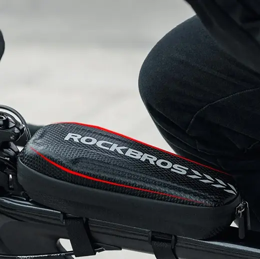 Rockbros B62-1 bicycle bag for handlebar or frame 3 l - black Фото num