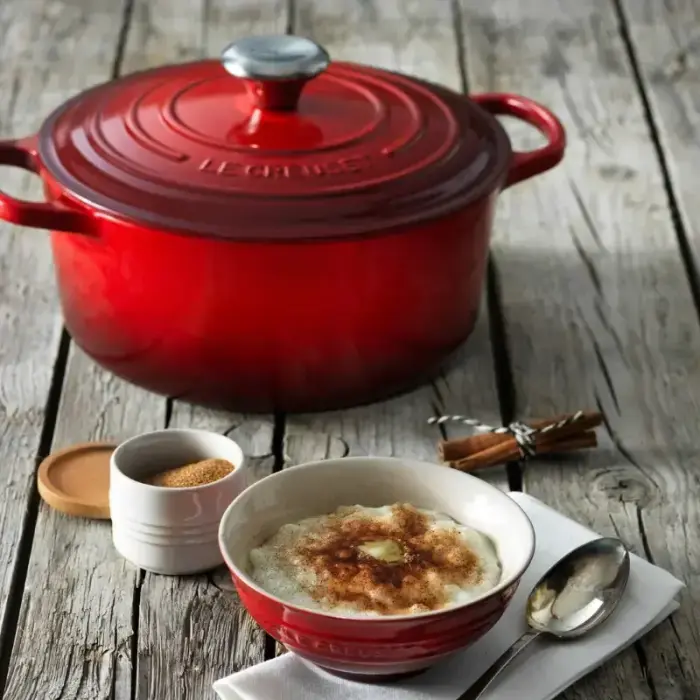 Cast iron pot round Ø24cm / 4.2L red Photo