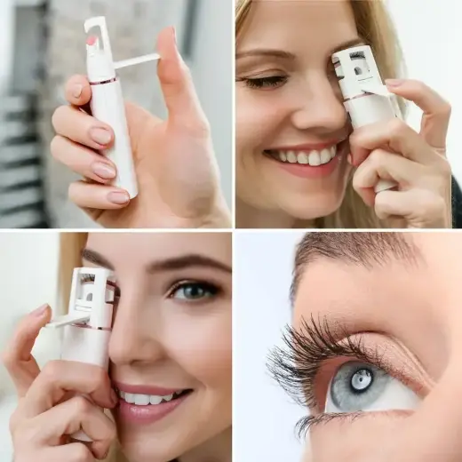 Rio Wowlash Heated Eyelash Curler in White Foto 3