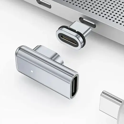 Beline Adapter magnetyczny USB-C srebrny|silver DAC BLNAM01 Photo