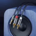 UGREEN AV116 3,5mm Jack to 2RCA (Cinch) Cable 2m black (AV116 10584) Photo