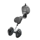 Magnetic car phone holder Forcell F-Grip MagFlex windshield / dashboard / air vent black Photo