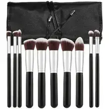 MIMO Makeup Brush Set Kabuki Black ( 10 pcs )