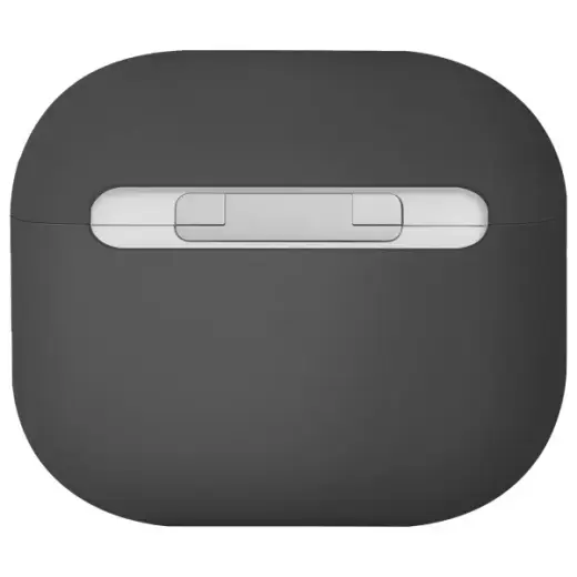 UNIQ case Lino AirPods 4 Silicone ash grey Foto 2
