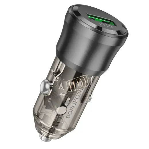 Зарядка для автомобиля Borofone BZ23 Noble | 18W | QC | USB-A | черная Фото num