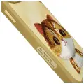 Nimmy Big Eyed Pet 2.0 Cat phone case for iPhone 15 Pro brown Photo