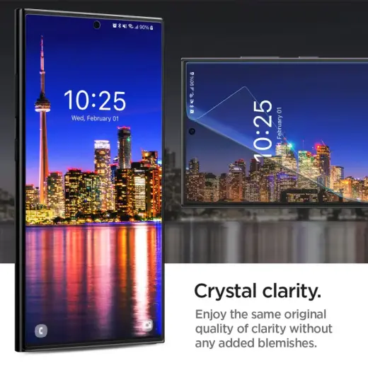 SPIGEN NEO FLEX 2 GAB. GALAXY S24 ULTRA CAURSPĪDĪGA HIDROGĒLA PLĒVE Foto 10