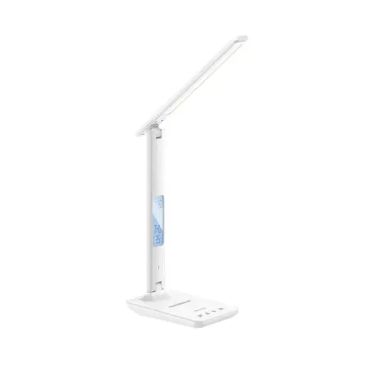 Yesido Desktop lamp DS20 induction with LCD display white Фото num