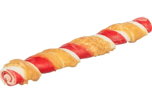 Gardums suņiem - Trixie Denta Fun Barbecue Roll with Chicken Breast, 28 cm, 80g, 50gab Фото num
