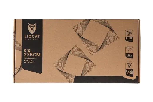 Liocat gaming keyboard KX 375 CM mechanical qwerty black Foto 5