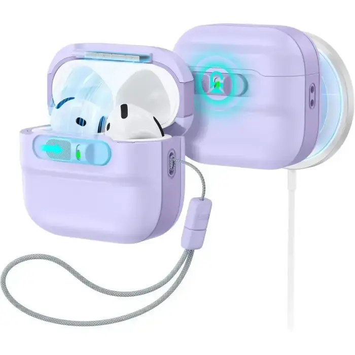 ESR PULSE HALOLOCK MAGSAFE APPLE AIRPODS 4 / 5 LAVENDER