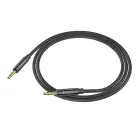 Cable AUX Jack 3,5 mm to Jack 3,5 mm Hoco 1 m UPA19 black Photo