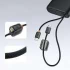 Внешний аккумулятор (powerbank) Baseus EnerFill FC41 | 25 000 мА·ч | 145 Вт | PD | USB-C, USB-A | LED дисплей | чёрный — Фото 10