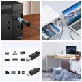Wozinsky WKDDY1S USB-B - USB-C Cable 1m - Black Foto 9