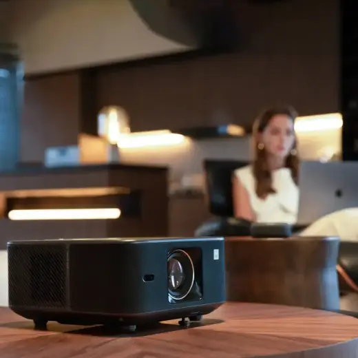 Yaber K3 LCD FullHD 1080p Multimedia Projector with JBL Speakers - Black Photo