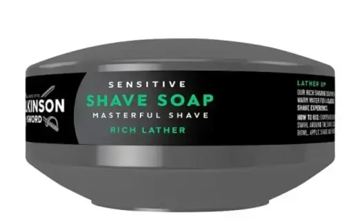 Wilkinson Sword Sensitive Lather Shaving Soap for Men 125g Foto 2