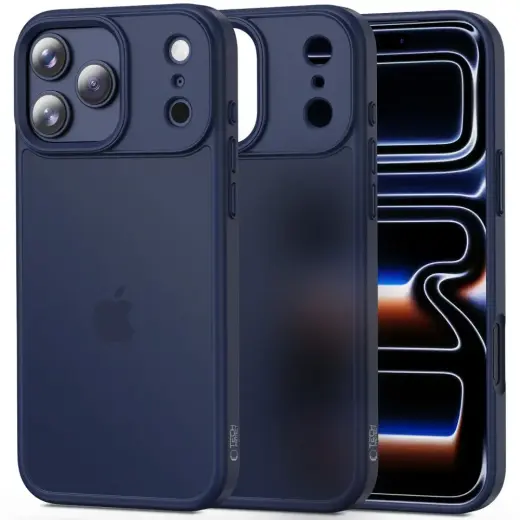 TECH-PROTECT Magmat phone case with MagSafe support for Apple iPhone 17 Pro Max blue