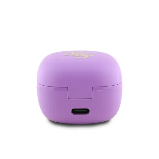 Guess 4G Logo Mini TWS Wireless Earphones Purple Фото num